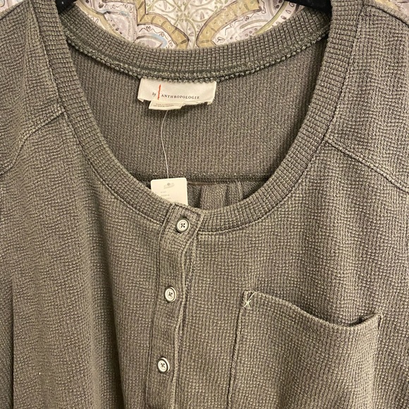 Anthropologie Sadie Waffle Sleep Tunic (M) Brand New! Tags! - Picture 4 of 12